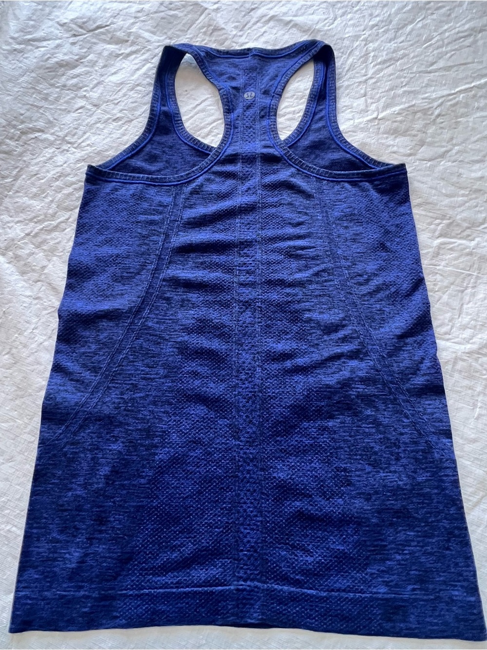 Lululemon Swiftly Tech Run Tank Blue Size 4 (No Tag) Waist Length Yoga Racerback
